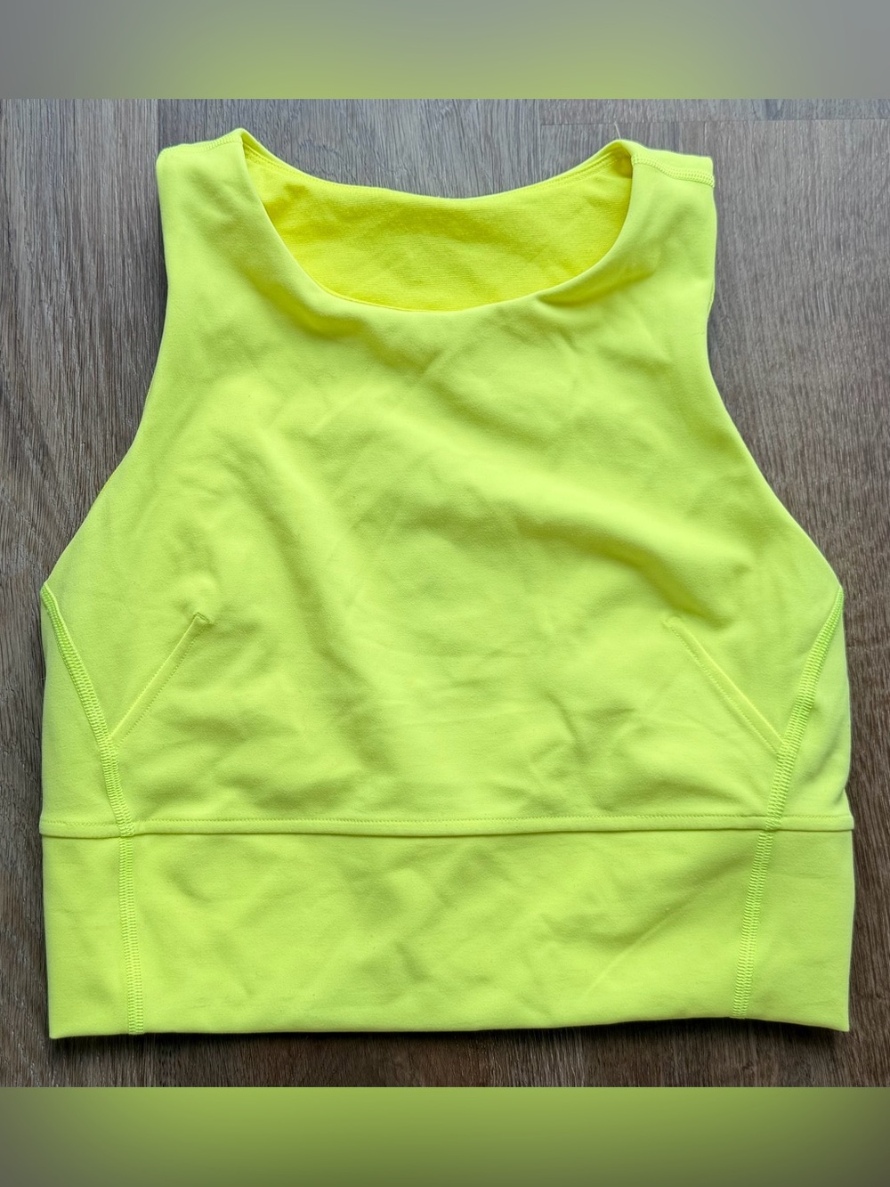 LULULEMON | Everlux High Neck Crop Tank | Athletic | Workout
